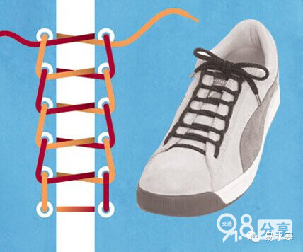 最新鞋带绑法,友情与家的温馨连结