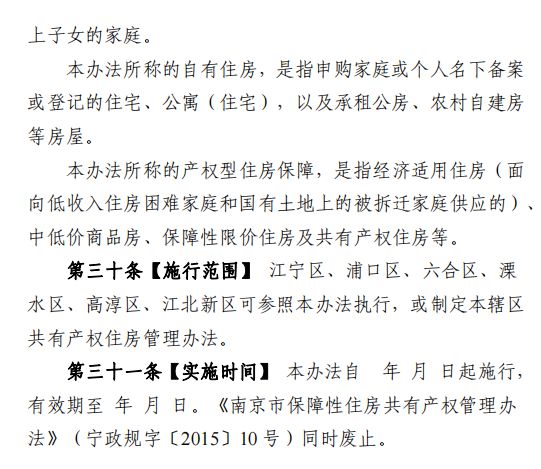 南京共有产权最新动态,南京共有产权最新动态