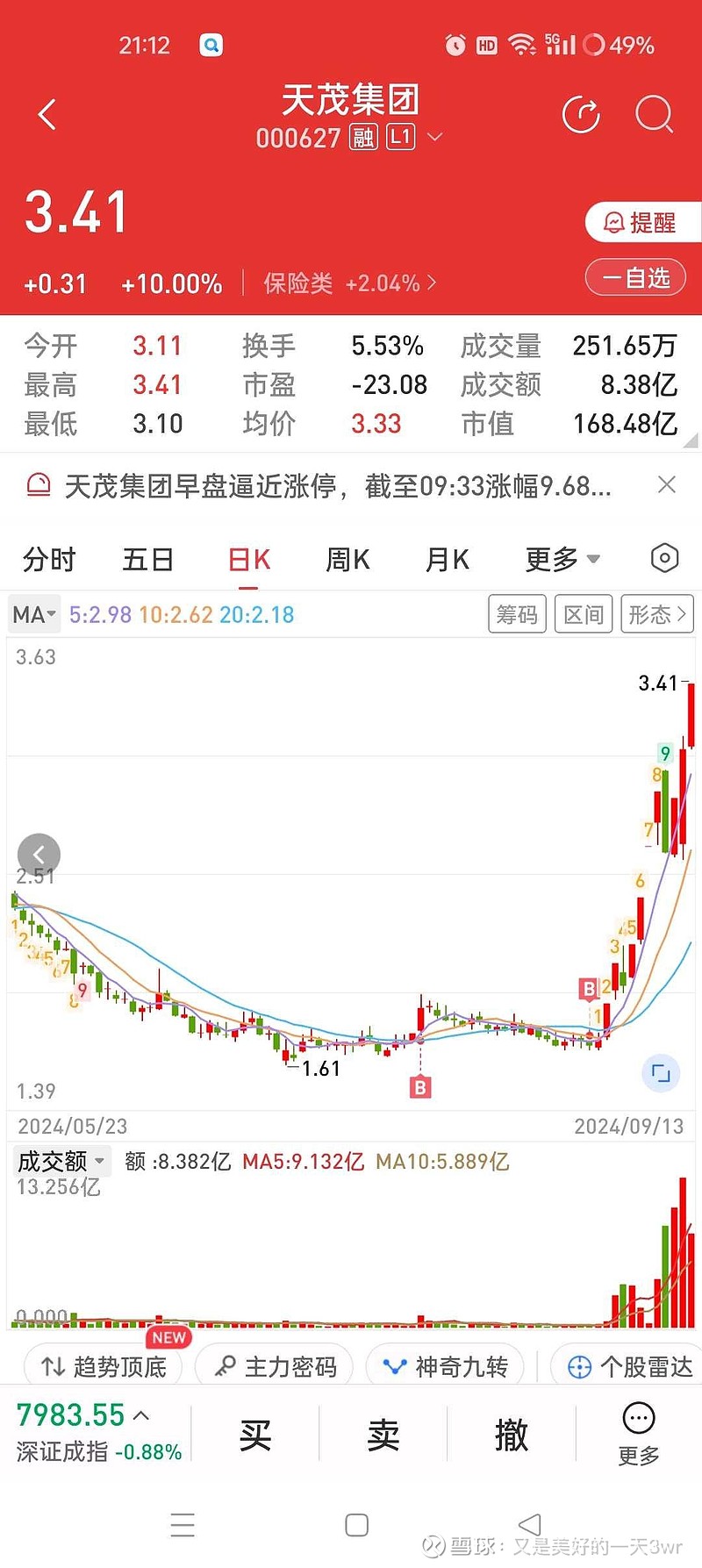 天茂集团股票，时代印记与行业领航者的辉煌之路
