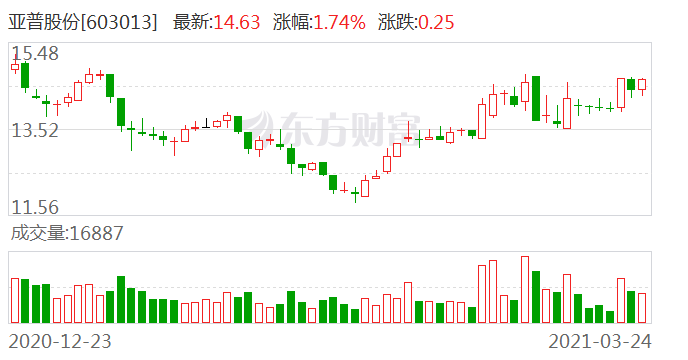 亚普股份最新消息,亚普股份最新消息