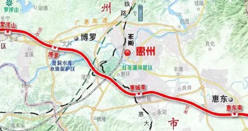 广汕高铁最新线路图🌟揭秘，最新线路一览无余！