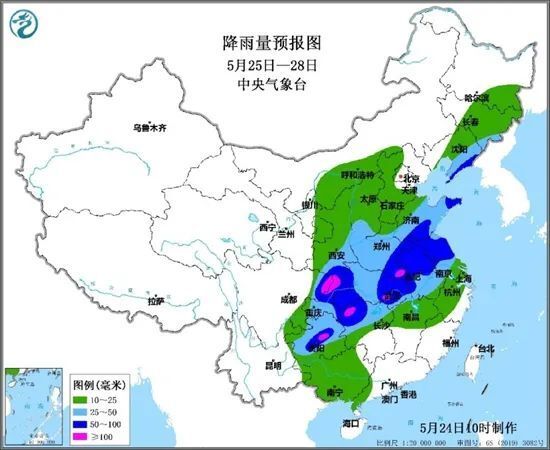 陕西延安暴雨预警下的温馨日常